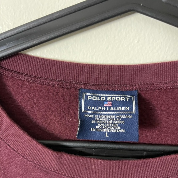 Classic Polo Sport BY Ralph Lauren Burgundy - Picture 3 of 3